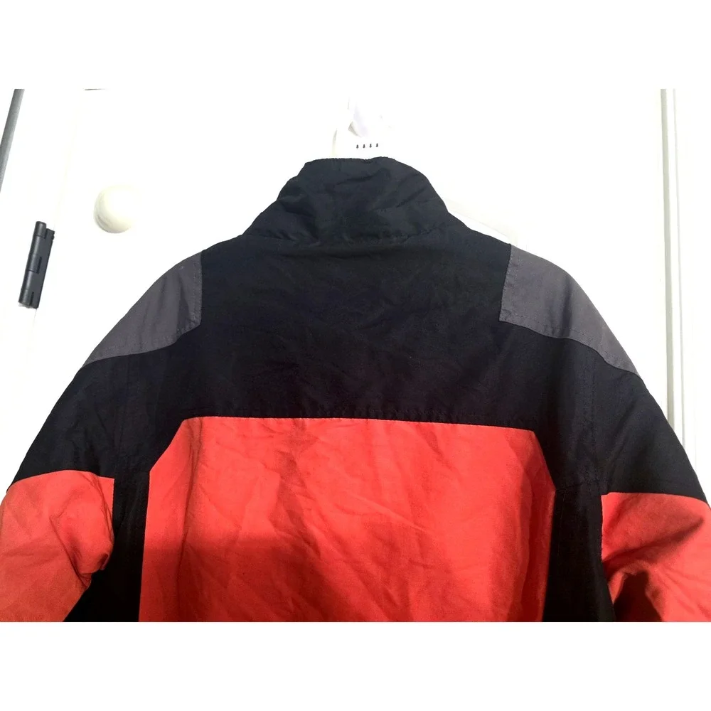 Athletic Works Reversable Winter Coat Boys Jacket Size MEDIUM 8-10‎ Black Orange